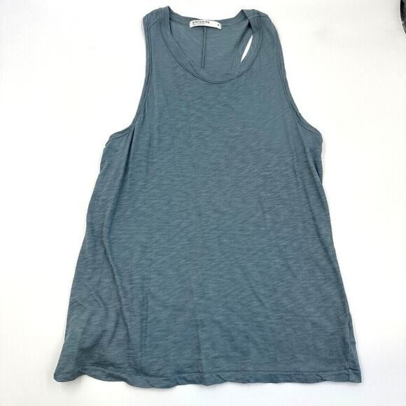 Anthropologie Stateside Jersey Racerback Tank blue size medium - Picture 4 of 8
